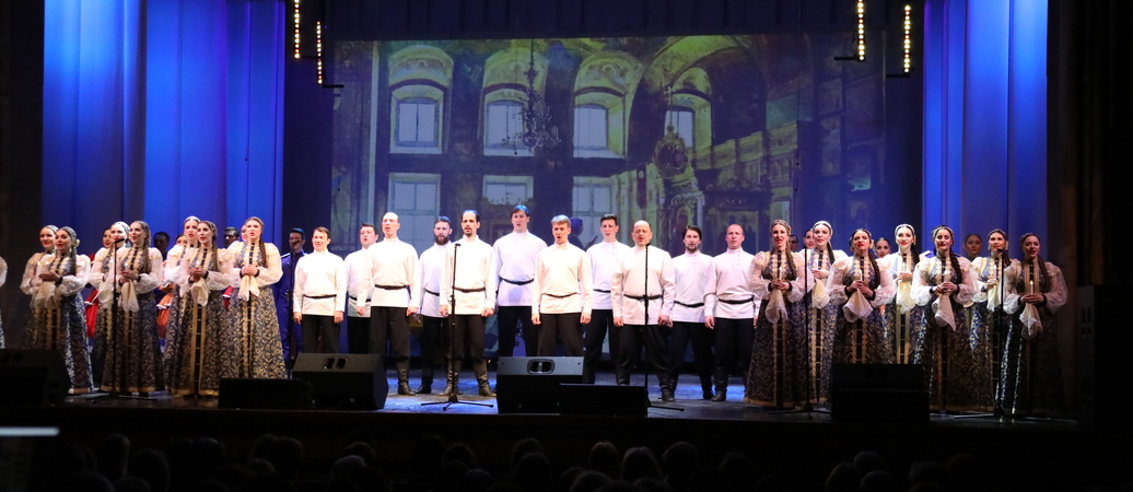 Гость Сибирского хора - Волжский хор завершил гастроли по Новосибирской области