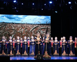 На площадке ГАУК НСО «Сибирь-Концерт» состоялся праздничный концерт для людей элегантного возраста.